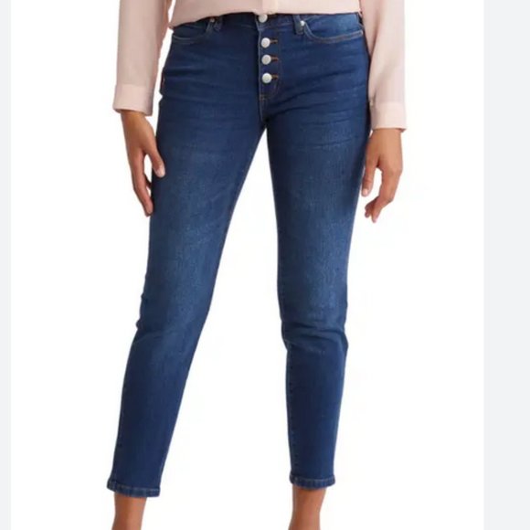 Tahari Sculpt Skinny Denim Jeans